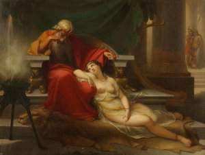 David és Abisaig, 1865 körül